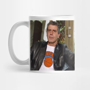 Anthony Bourdain Knicks Fan Mug